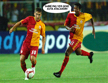 Sabrinin kaleyi tutmayan şutları:)