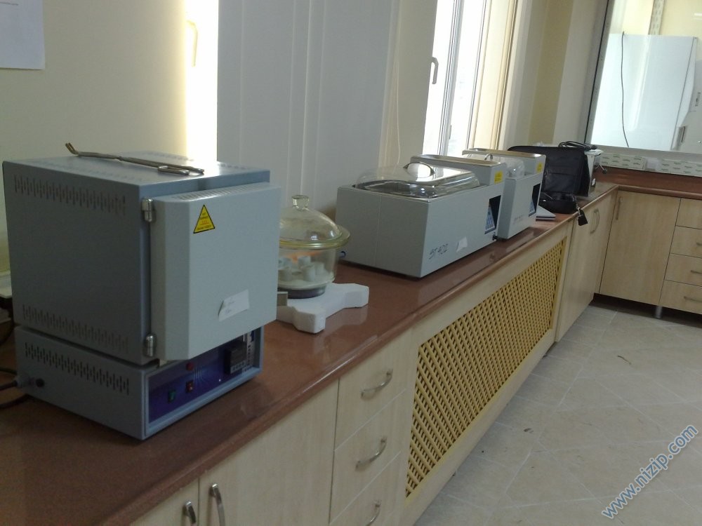 N.T.B. Su Toprak Gıda tahlil Laboratuarı hazır
