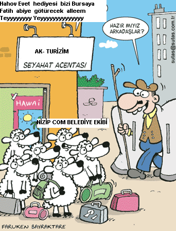 Sütaş karikatürleri Nizip.com'da Olursa.