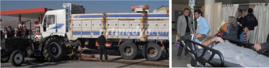 Trafik Kazası; 1 Yaralı