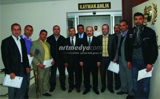 Basın Mensupları'na Ödül