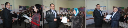 Öğrenci Velilerine "Teşekkür Belgesi"
