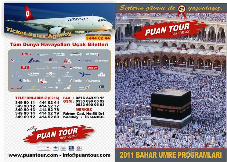 Puan Tour 2011 Umre Programları