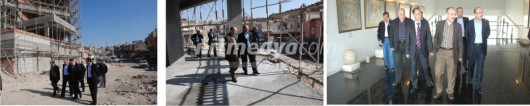 Sarı, Kazı Alanını ve Kültür Merkezi'ni Gezdi