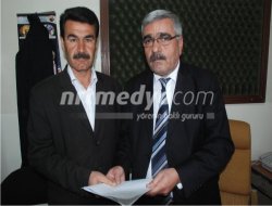 Açıkgöz, Mazbatasını Alarak Görevine Başladı