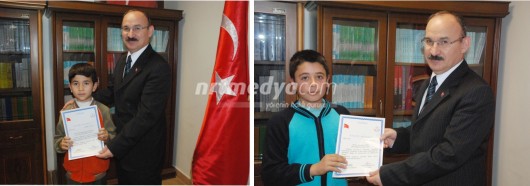 Gazi Kentin Yetenekli Çocuklarına Ödül Gazi Kentin Yetenekli Çocuklarına Ödül