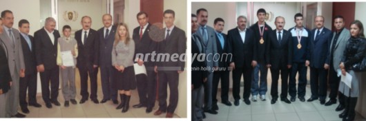 Başarı Sahiplerine Ödül Verildi