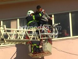 Yahya Altınbaş Lisesi'nde Yangın Tatbikatı