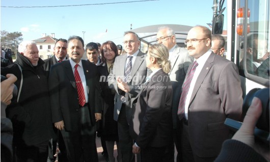 Gaziantep hafif raylı sistemi ile deneme sürüşü
