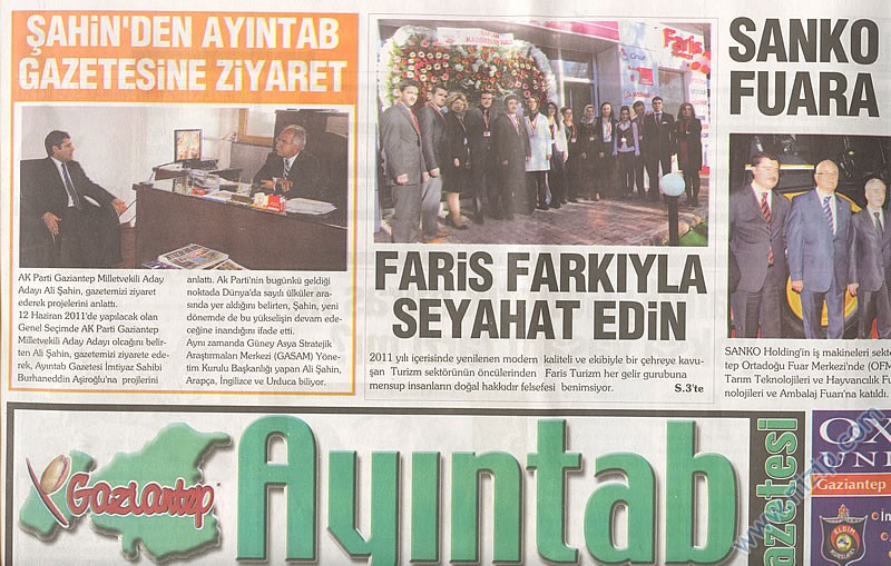 Ak parti den vekil ADAY adayı :Ali şahin