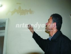 Yağmur Sonrası Duvarda "Besmele" Yazısı