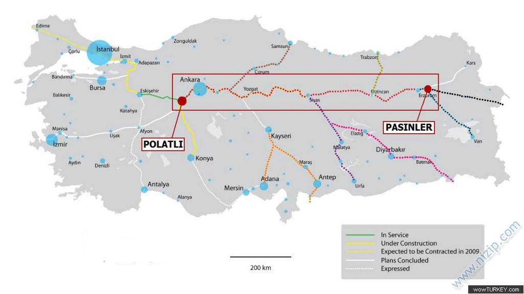 Gaziantep-Ankara Hızlı Tren Projesi