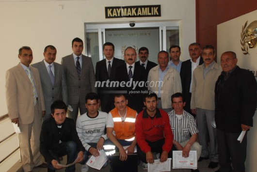 Futbol Turnuvası Tertip Komitesi'ne Başarı Belgesi