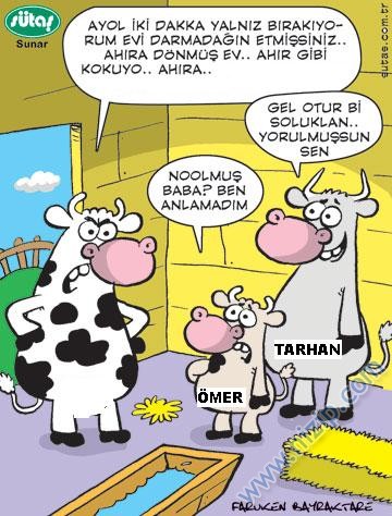 Sütaş karikatürleri Nizip.com'da Olursa.