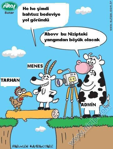 Sütaş karikatürleri Nizip.com'da Olursa.