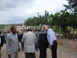 Sarı ve Şahin, Karkamış'a bağlı Köyleri Geziyor