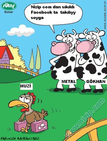 Sütaş karikatürleri Nizip.com'da Olursa.
