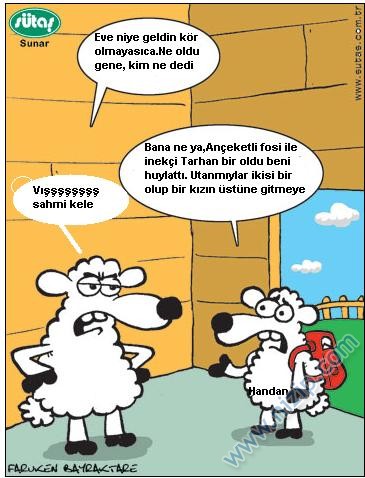Sütaş karikatürleri Nizip.com'da Olursa.