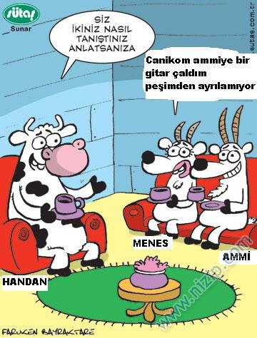 Sütaş karikatürleri Nizip.com'da Olursa.
