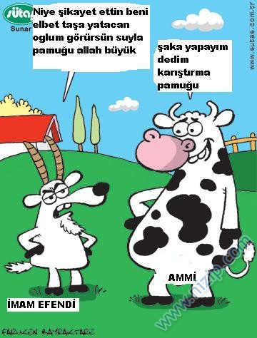 Sütaş karikatürleri Nizip.com'da Olursa.
