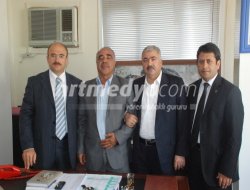 Sarı ve Şahin, Esnaf Kefalet Odası'nı Ziyaret Etti