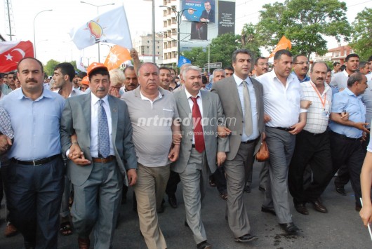 Sarı, Şahin ve Akdoğan'dan, "Erdoğan'ın Mitingine Davet