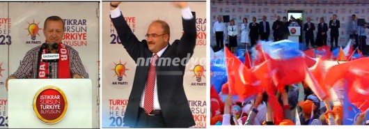 Sarı, Şahin ve Akdoğan'dan, "Erdoğan'ın Mitingine Davet