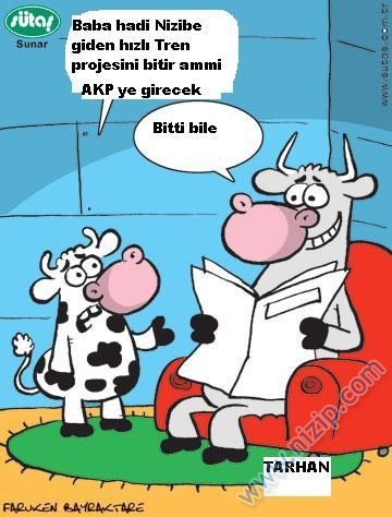 Sütaş karikatürleri Nizip.com'da Olursa.