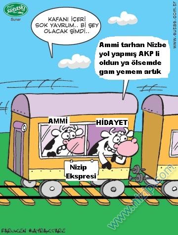 Sütaş karikatürleri Nizip.com'da Olursa.