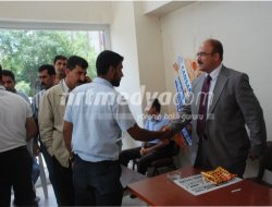 Sarı, Şahin ve Akdoğan, Tebrikleri Kabul ettiler