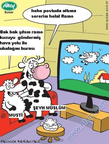 Sütaş karikatürleri Nizip.com'da Olursa.