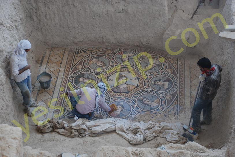 Nizip Zeugma daki Kazı çalışmaları