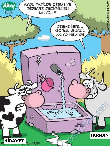 Sütaş karikatürleri Nizip.com'da Olursa.