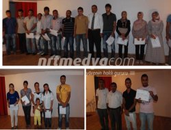 H.e.m.\'de, sertifika töreni H.e.m.\'de, sertifika töreni
