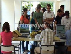 Reflektör bant uygulaması başladı Reflektör bant uygulaması başladı