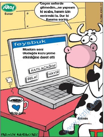 Sütaş karikatürleri Nizip.com'da Olursa.
