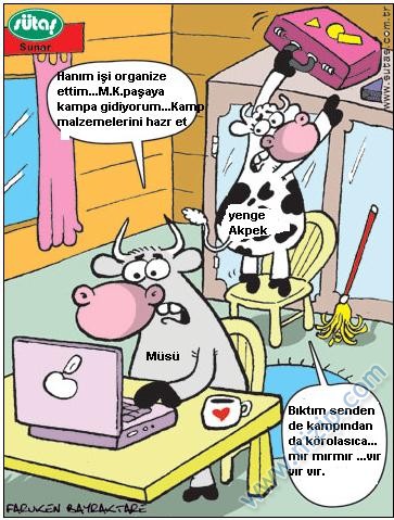 Sütaş karikatürleri Nizip.com'da Olursa.