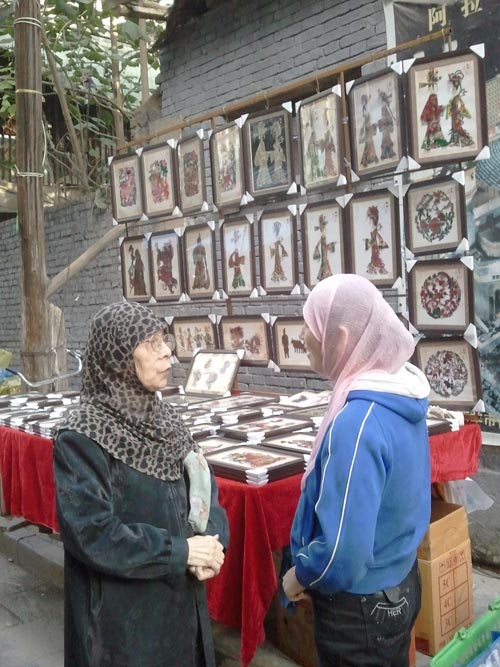Çin'deki Müslüman mahallesi