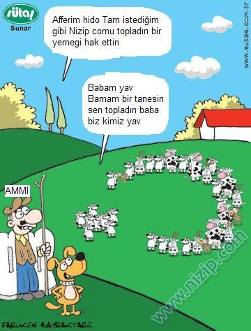 Sütaş karikatürleri Nizip.com'da Olursa.