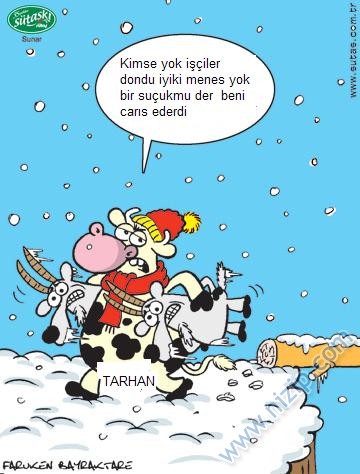 Sütaş karikatürleri Nizip.com'da Olursa.