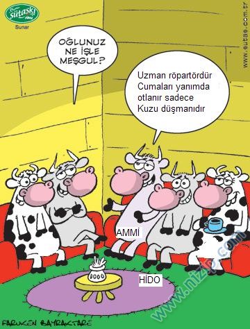 Sütaş karikatürleri Nizip.com'da Olursa.