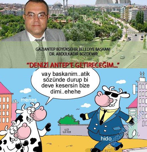 Sütaş karikatürleri Nizip.com'da Olursa.