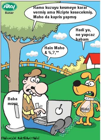 Sütaş karikatürleri Nizip.com'da Olursa.