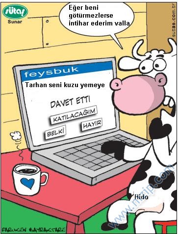 Sütaş karikatürleri Nizip.com'da Olursa.