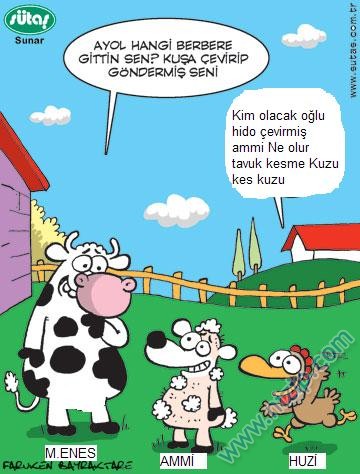 Sütaş karikatürleri Nizip.com'da Olursa.