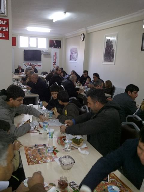 Güngören nizipliler derneginde kahvaltı