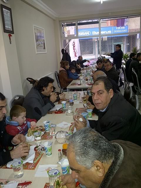 Güngören nizipliler derneginde kahvaltı