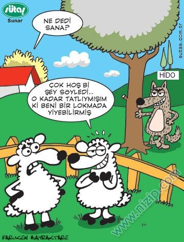 Sütaş karikatürleri Nizip.com'da Olursa.