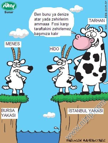 Sütaş karikatürleri Nizip.com'da Olursa.