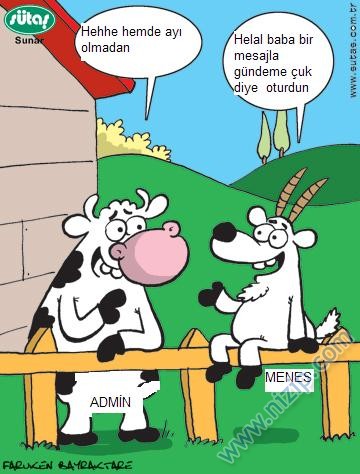 Sütaş karikatürleri Nizip.com'da Olursa.